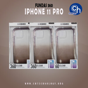 FUNDA 360 IPHONE 11 PRO 5.8 NEGRO