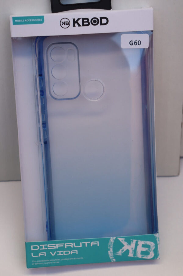 FUNDA 360 MOTO G60 AZUL