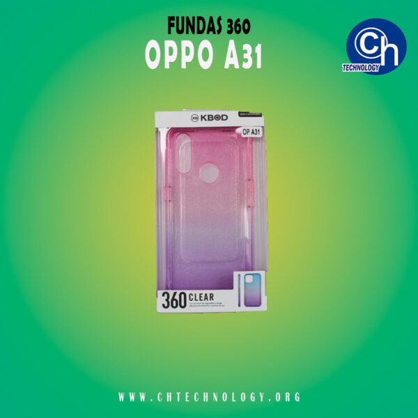 FUNDA 360 OPPO A31 ROSA MORADO