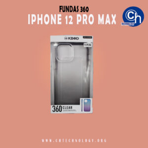 FUNDA 360 IPHONE 12 PRO MAX 6.7 NEGRO