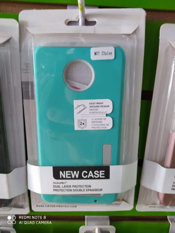 FUNDA DUAL PRO NEW CASE MOTO Z3 PLAY MEN