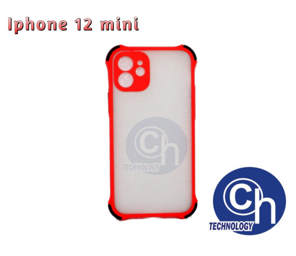 FUNDA MY CHOICE HUMO IPHONE 12 MINI ROJO