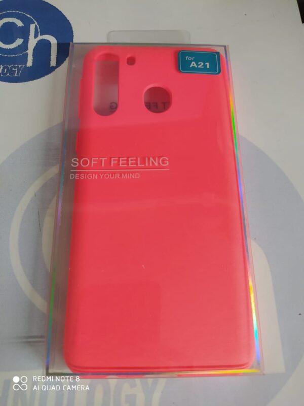 FUNDA JELLY SOFT FEELING SAMSUNG A21 FUC