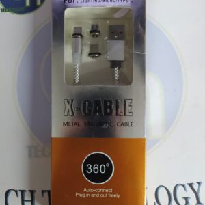 CABLE USN X 360 3 EN 1 MAGNETICO PLATEAD