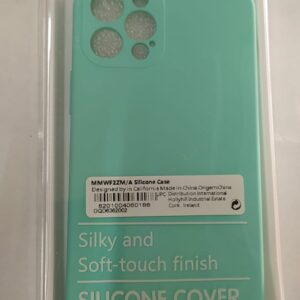 FUNDA NANO SILICON IPHONE 12 PRO AQUA