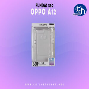 FUNDA 360 OPPO A12 TRANSPARENTE