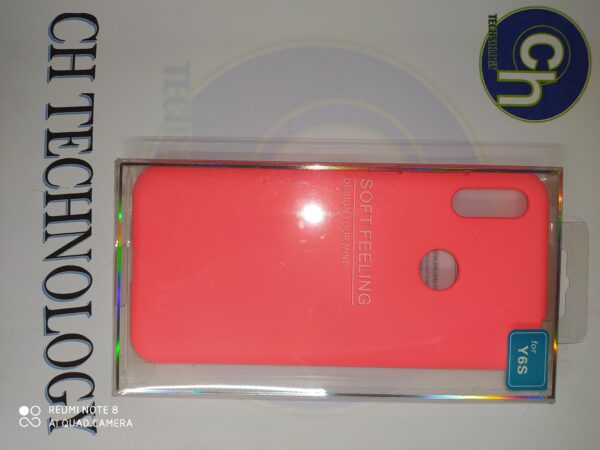 FUNDA JELLY HUAWEI Y6S FUCSIA