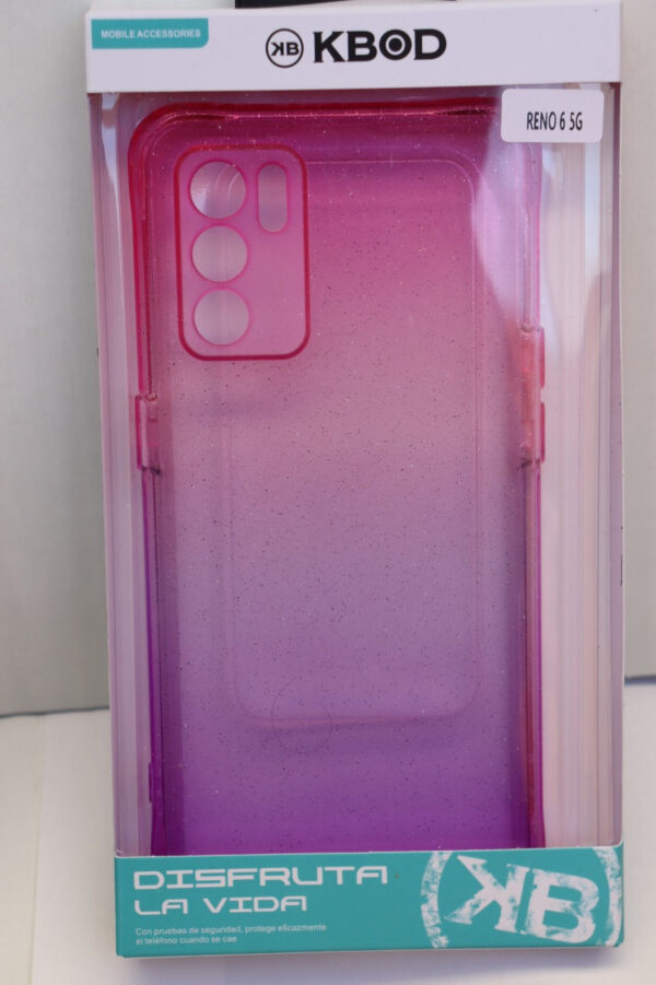 FUNDA 360 OPPO RENO 6 5G ROSA MORADO