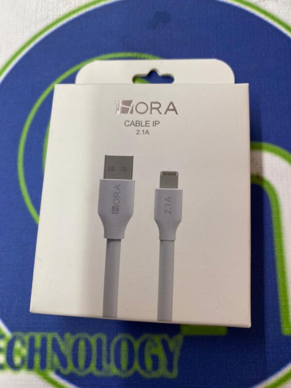 CABLE USB IPHONE 1HORA CAJA 1 METRO