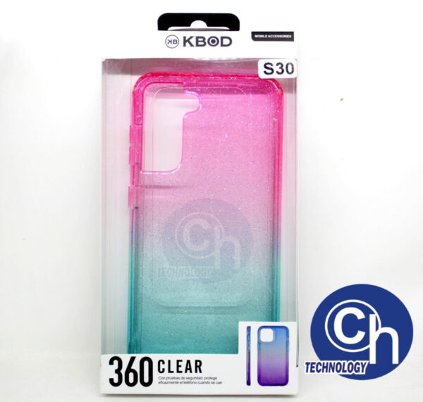FUNDA 360 SAMSUMG S21 /S30 ROSA AZUL
