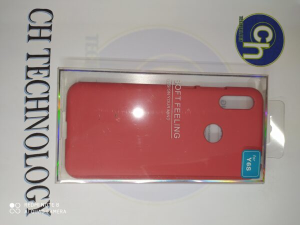 FUNDA JELLY HUAWEI Y6S MARRON