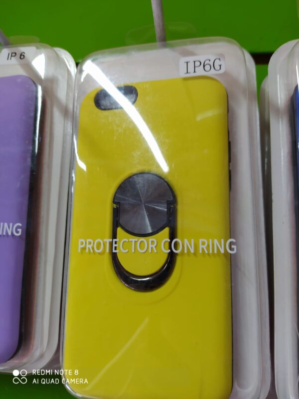 FUNDA 3 EN 1 IPHONE 6 AMARILLO
