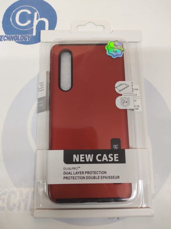 F DUAL PRO NEW CASE HUAWEI P30 ROJO