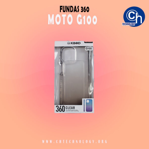 FUNDA 360 MOTO G100 NEGRO