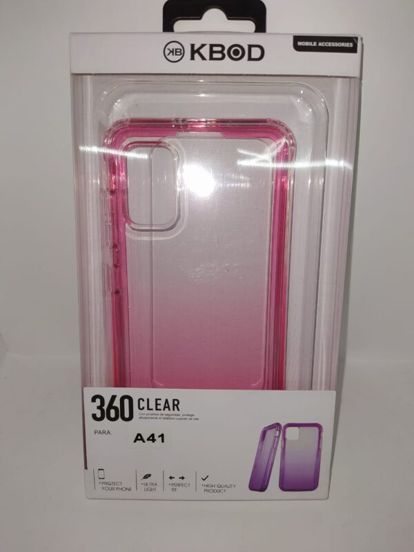 FUNDA 360 SAMSUMG A41 ROSA