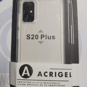 FUNDA ACRIGEL SAMSUNG S20 PLUS TRANSPARE