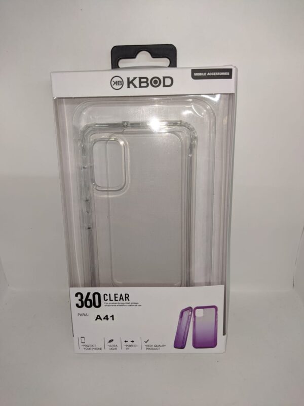 FUNDA 360 SAMSUMG A41 TRANSPARENTE