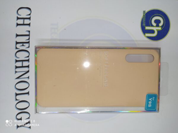FUNDA JELLY HUAWEI Y9S BEIGE