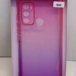 FUNDA 360 MOTO G60 ROSA MORADO