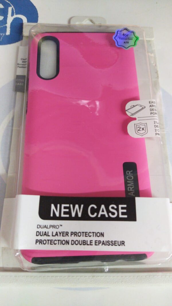 F DUAL PRO NEW CASE SAMSUNG A70 ROSA