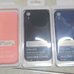 FUNDA NANO SILICON IPHONE XR NEGRO