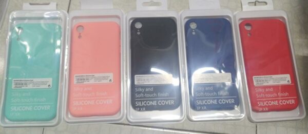 FUNDA NANO SILICON IPHONE XR NEGRO