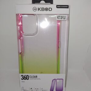 FUNDA 360 MOTO G9 PLUS ROSA AMARILLO