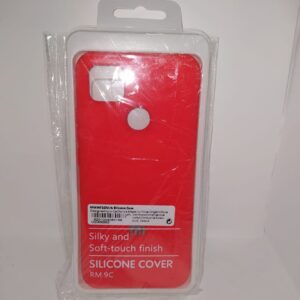 FUNDA NANO SILICON XIAOMI REDMI 9C ROJO